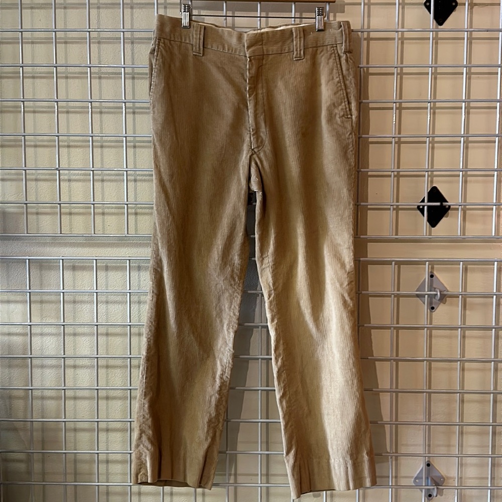 Vintage men’s tan corduroy pants